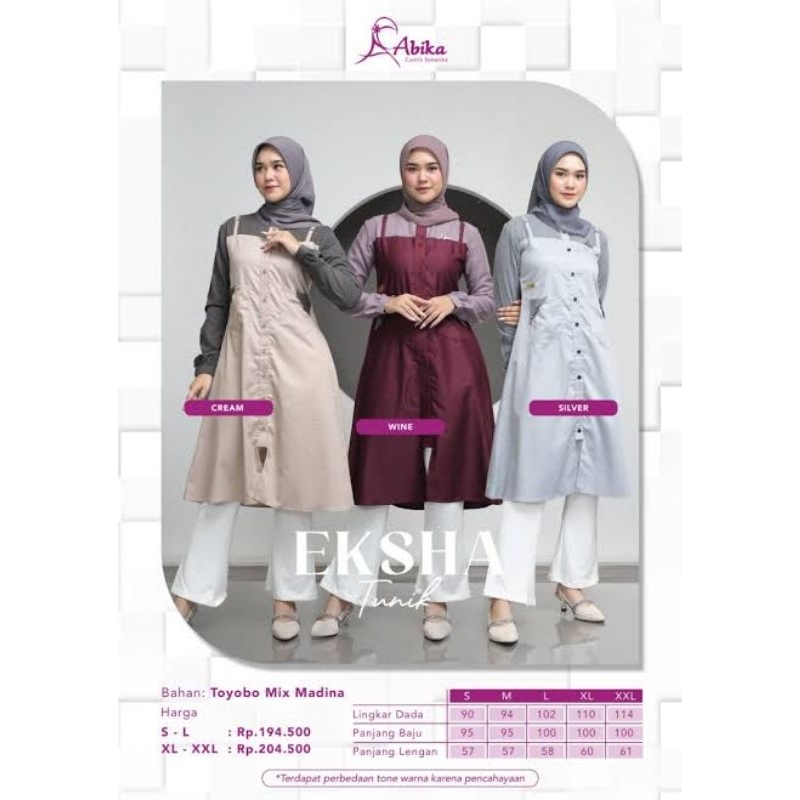 ABIKA EKSHA TUNIK TERBARU