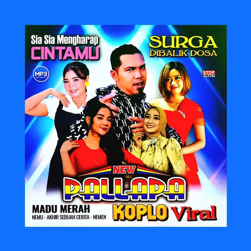 KASET CD MP3 LAGU NEW ALBUM PALLAPA TERBARU - KASET MP3 DANGDUT PALAPA - KASET MP3 MOBIL LAGU VIRAL 