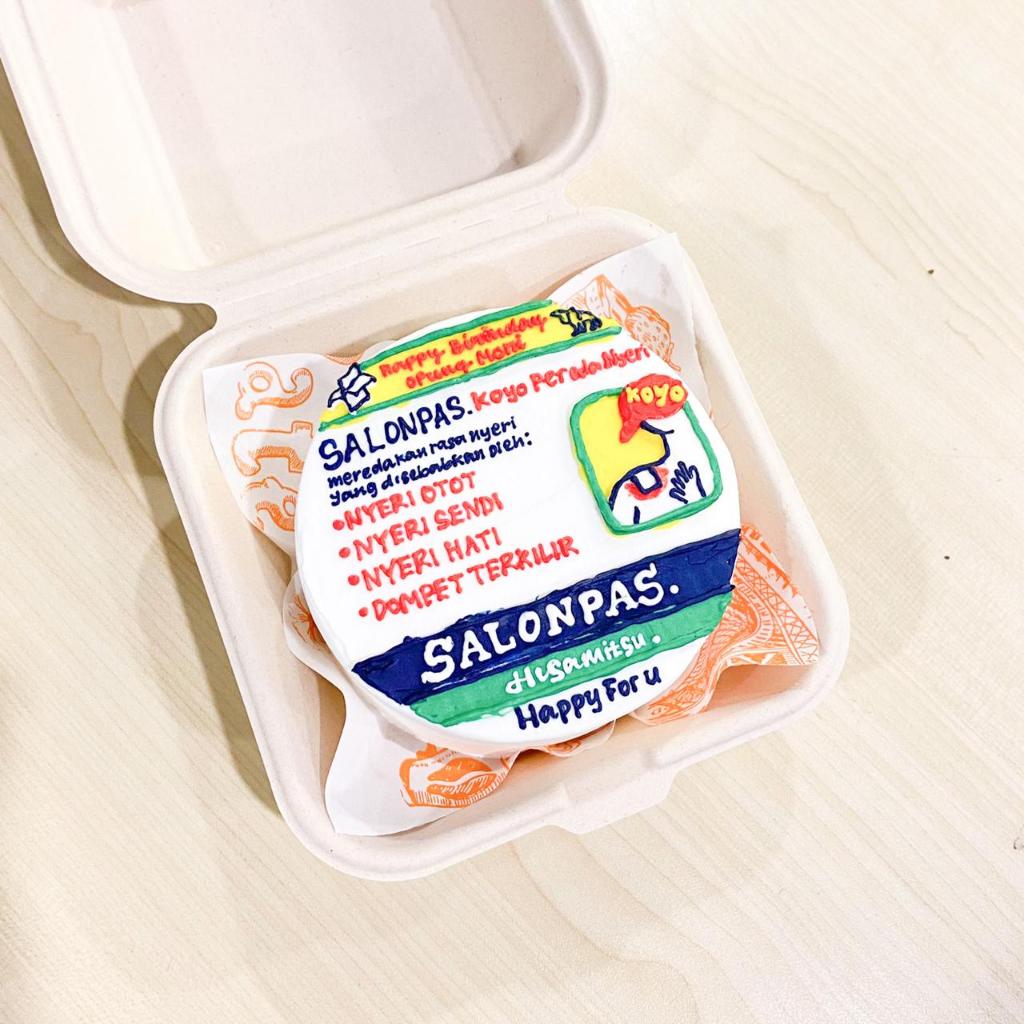 

Kue Ulang Tahun/Birthday Cake/Kue Ultah Tema koyo/Kue Birthday Mini