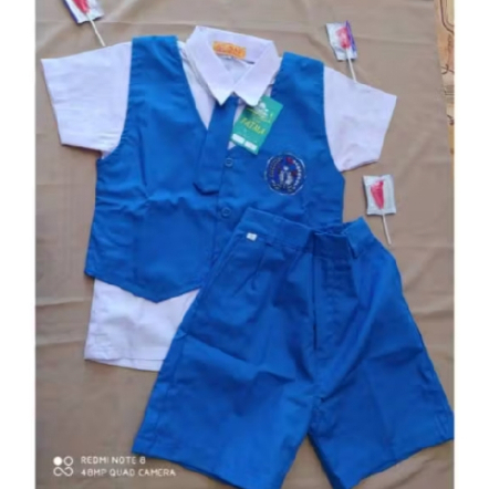seragam tk pgri anak cowo/kostum anak pgri laki laki pendek