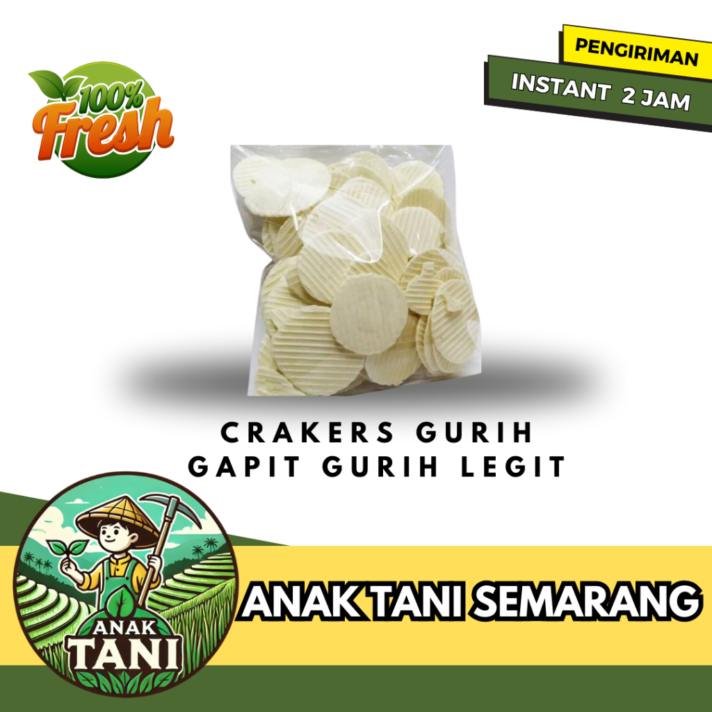 

[ANAK TANI] CRAKERS GURIH RENYAH / GAPIT RASA KELAPA GURIH LEGIT PER BUNGKUS SIAP KIRIM INSTANT AREA SEMARANG