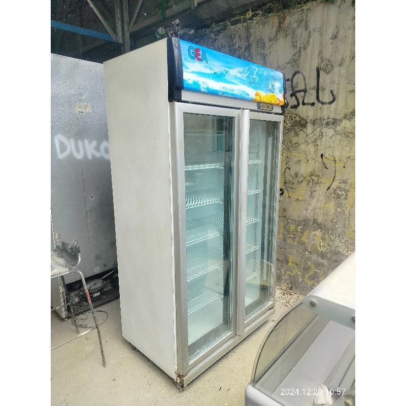 Display Cooler Gea Showcase 2 Pintu Second