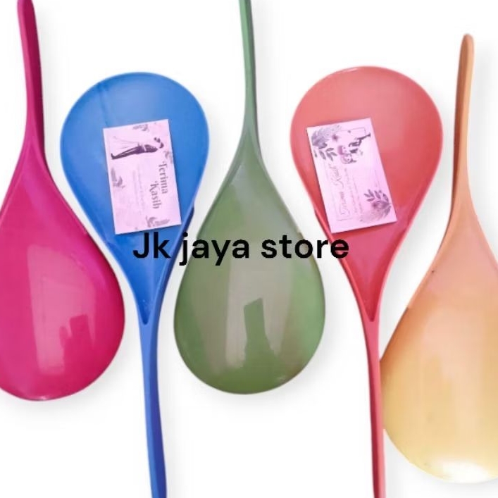 100pcs souvernir pernikahan centong pelangi kemasan plastik souvernir khitanan