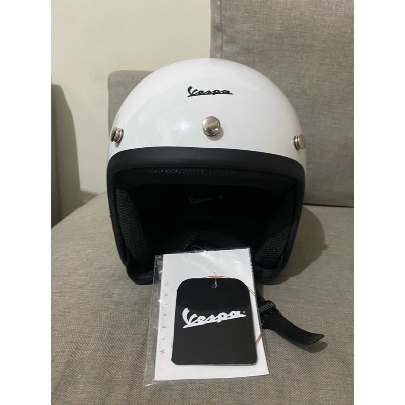 Helm Vespa Original Piaggio (100% baru)