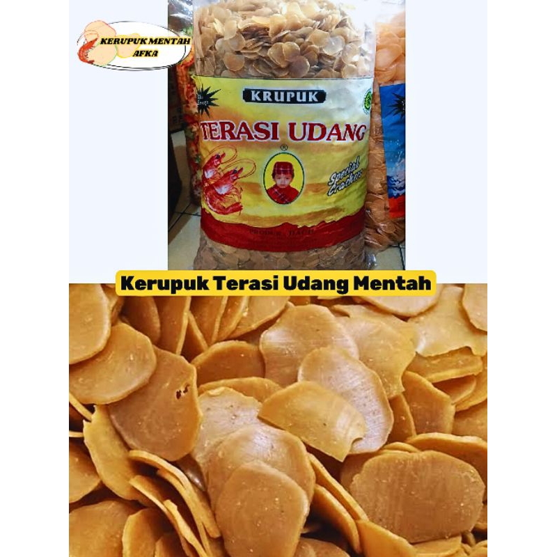

[250 gr] Kerupuk Terasi Udang Mentah Dacil Kiloan