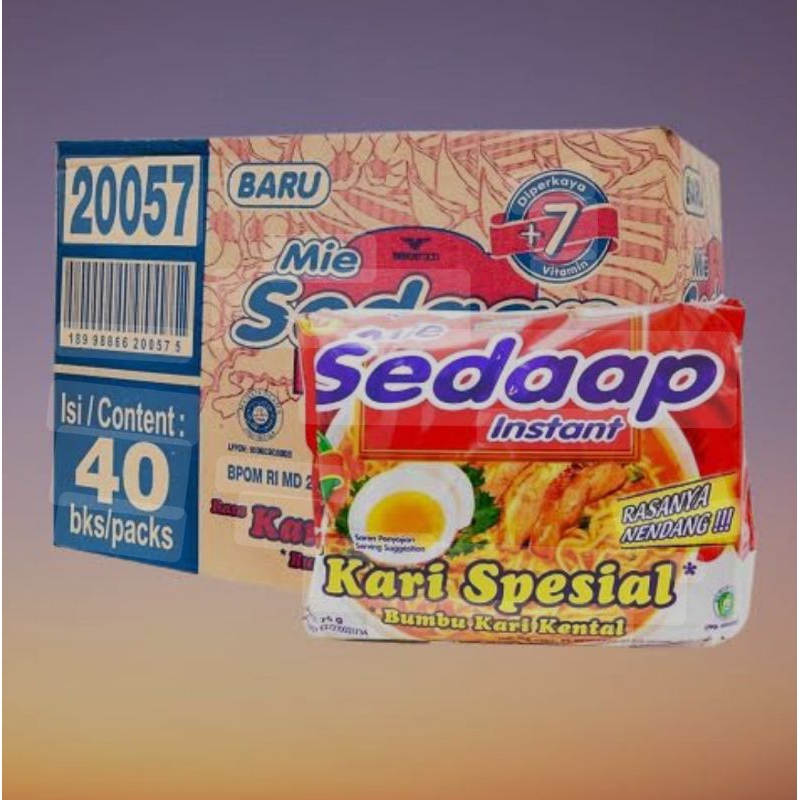 

Sedaap Kuah Kari Spesial isi 40
