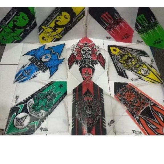 layangan Sukhoi super apus lilitan (avanthe)