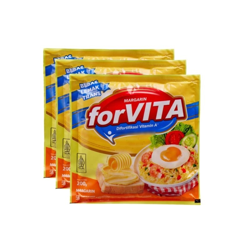 

Forvita margarine sachet 200 gram / mentega sachet forvita 200 gram