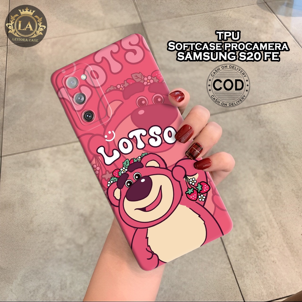 Case Samsung S20 FE Terbaru - Leviora Case - Fashion Case Lotso - Softcase Samsung S20 FE - Case Pro