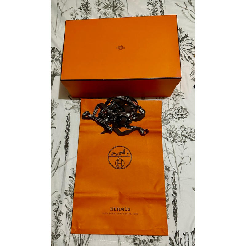 Box dan Paperbag Kotak Tas Sepatu Hermes