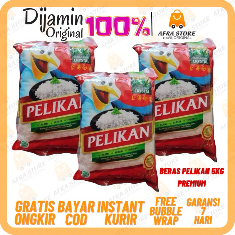 

BERAS PELIKAN PREMIUM 5kg (INSTANT)