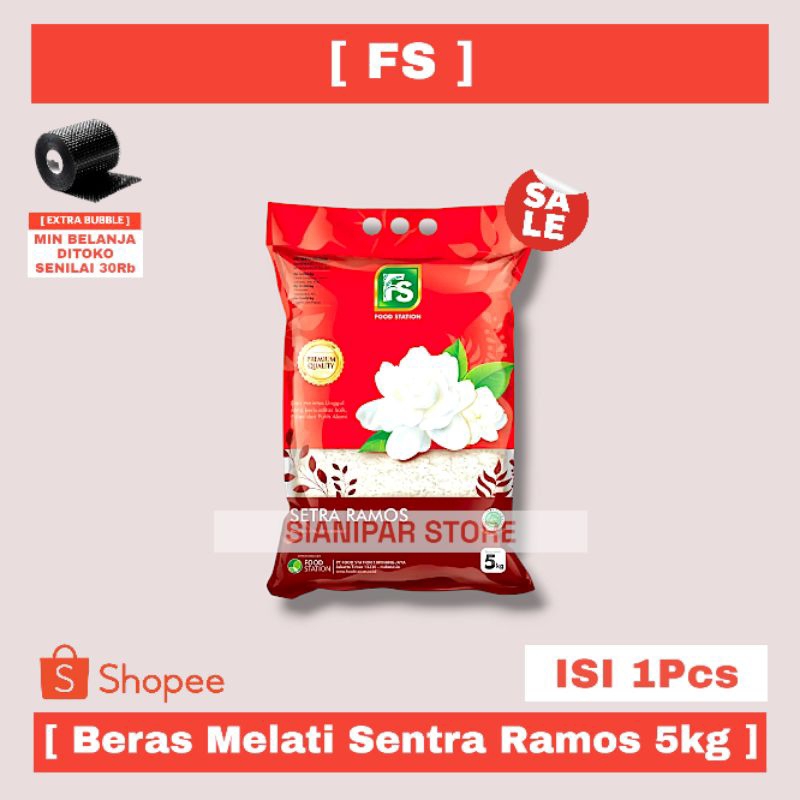 

FS FOOD STATION Beras Melati Premium Setra Ramos Sak 5Kg