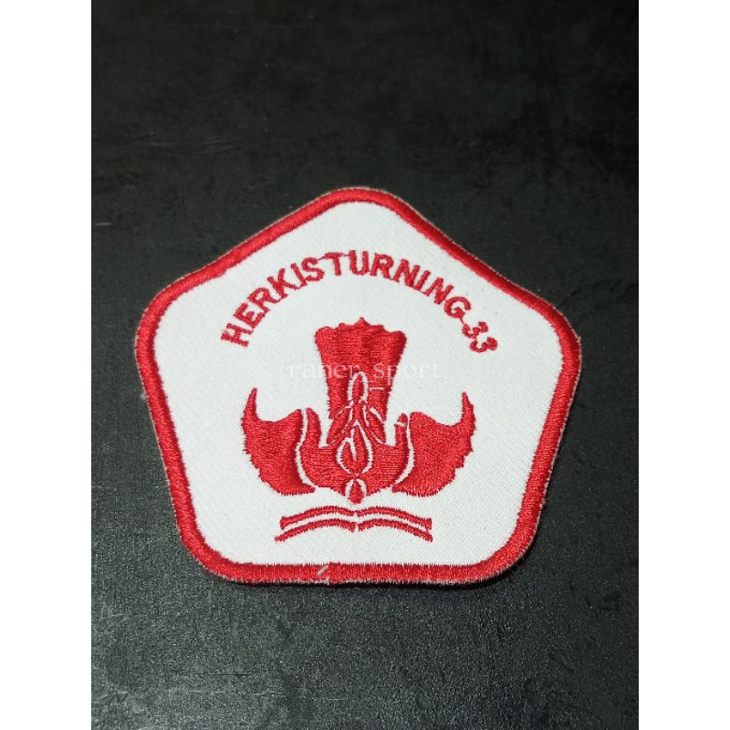 Patch Logo Bordir Custom Jersey Patch Bola Baju Emblem