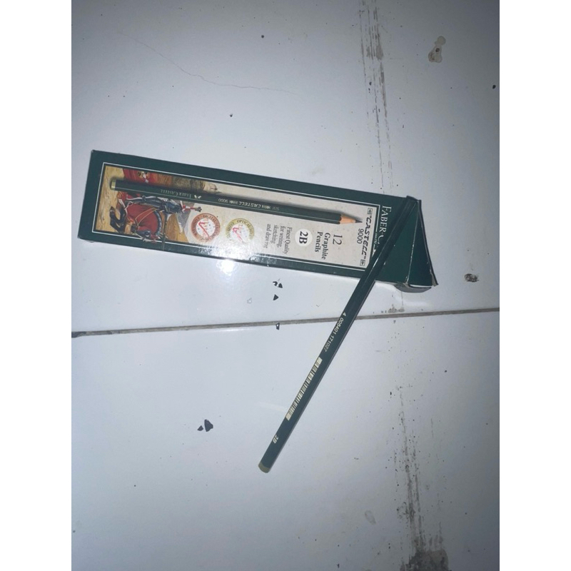 

Pensil faber castell 2b (1pcs)