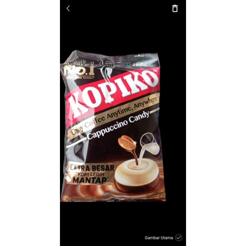 

Permen Kopiko cappuccino candy isi 50 butir
