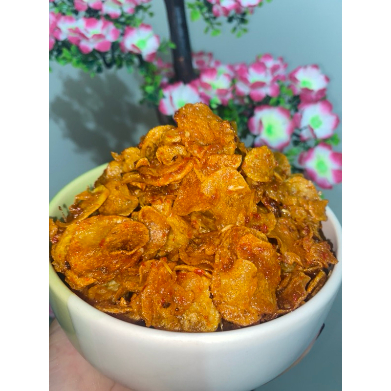

kentang kering bulat pedas manis
