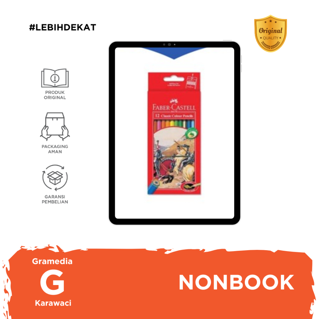 

Gramedia Karawaci - Faber Classic Color 12L 115852