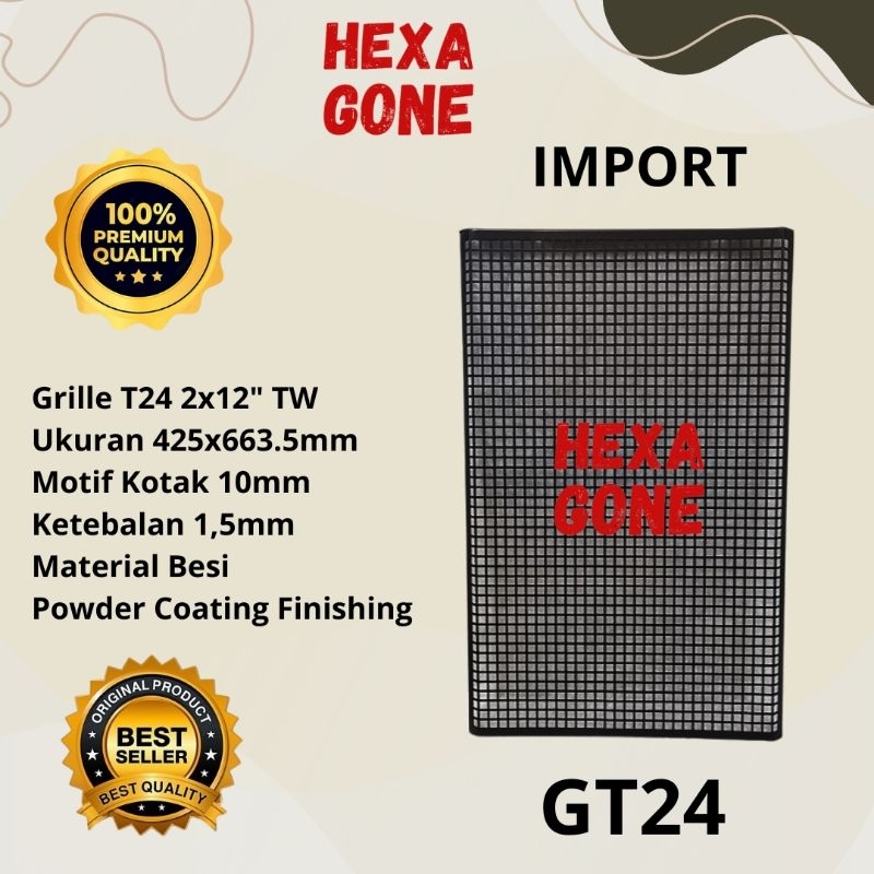 Grille Ram Speaker Import T24 2x12"