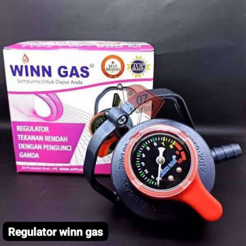 REGULATOR WINN GAS DOUBLE LOCK