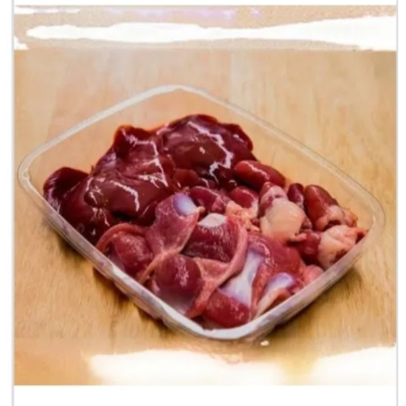 

Ati ayam frozen beku sekilo