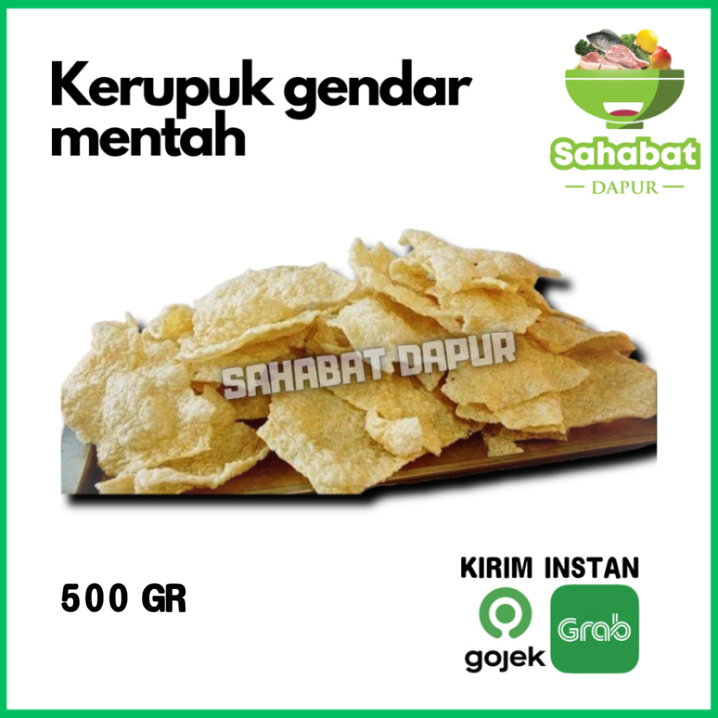 

Promo Kerupuk Gendar 500 gr - Sahabatdapur