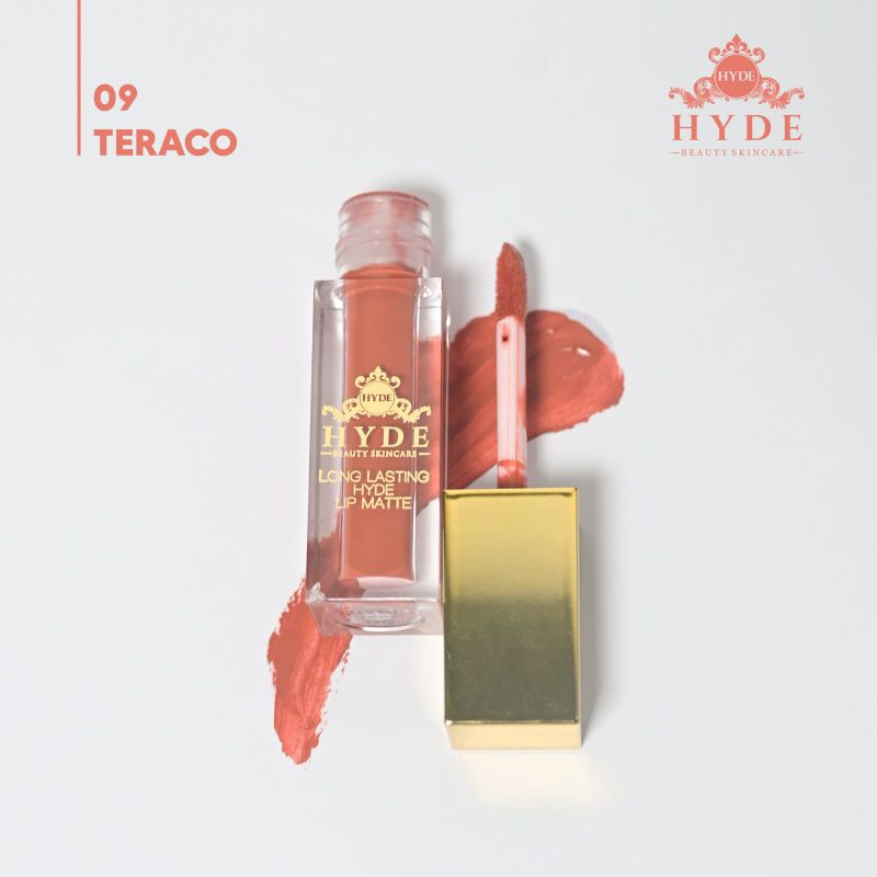 LIP MATTE LIPSTIK NO 09 TERACO BY HYDE BEAUTY SKINCARE