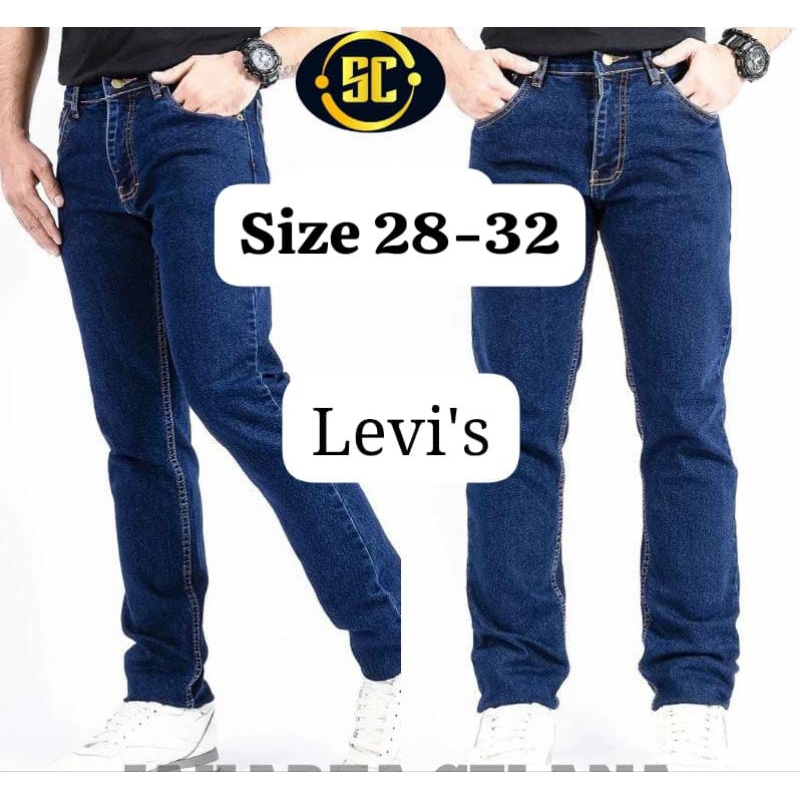 CELANA JEANS PRIA DENIM MARLBORO OVl LEVI'S IBI TERLARIS SUPER MEWAH/CELANA JEANS PRIA IMPORT PREMIU