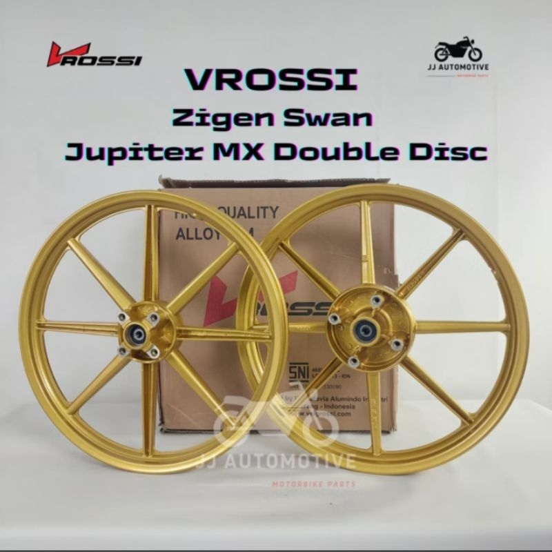 Velg Racing Jupiter MX New / MX 135 New Doubledisc Vrossi Zigen Swan Palang 8