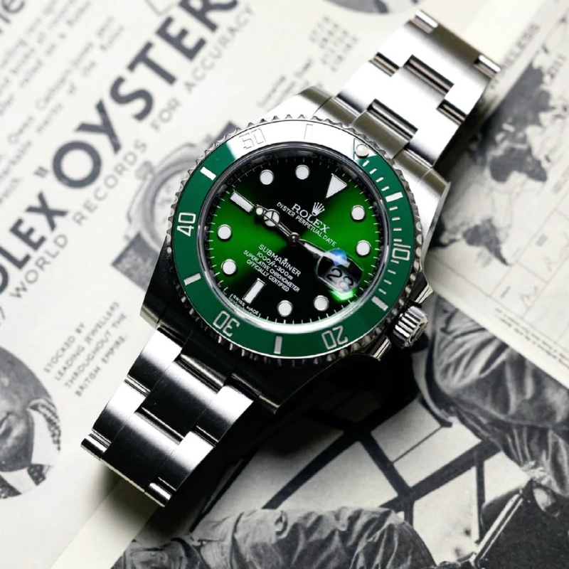 Rolex Submariner, jam tangan pria berkualitas tinggi(116610lv-0002)