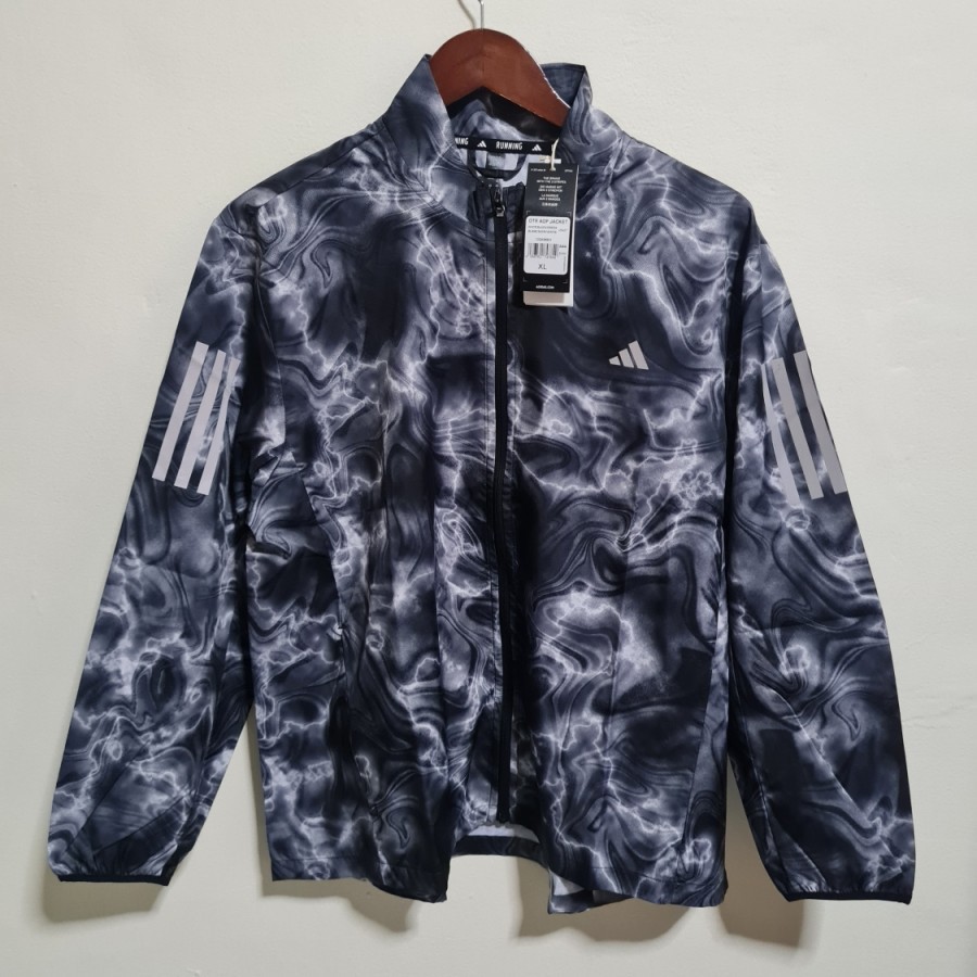 Jaket ADIDAS Women OTR Own The Run Allover Print Running Windbreaker IJ5427 Original 100% BNWT