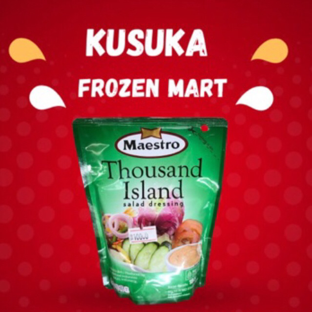 

MAESTRO THOUSAND ISLAND SALAD DRESSING 180 g