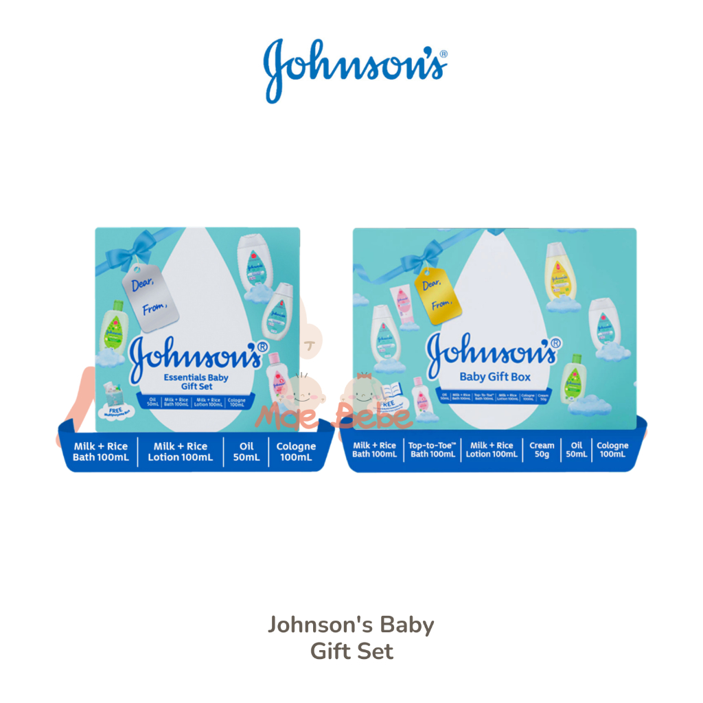 Johnson's Baby Gift Set Paket Hadiah Toiletries Perlengkapan Mandi Bayi