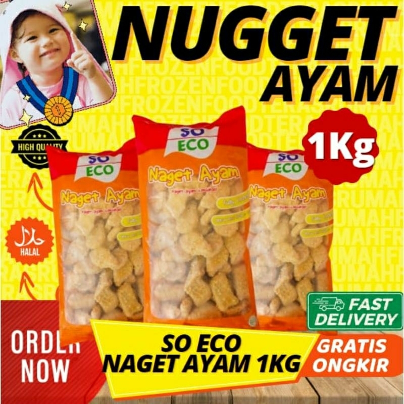 

SO Eco Naget Ayam 1Kg