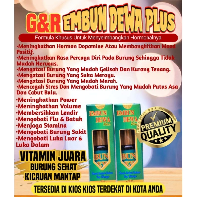 Sco Embun dewa plus produk kibasari kibasari F1 F2 evolution