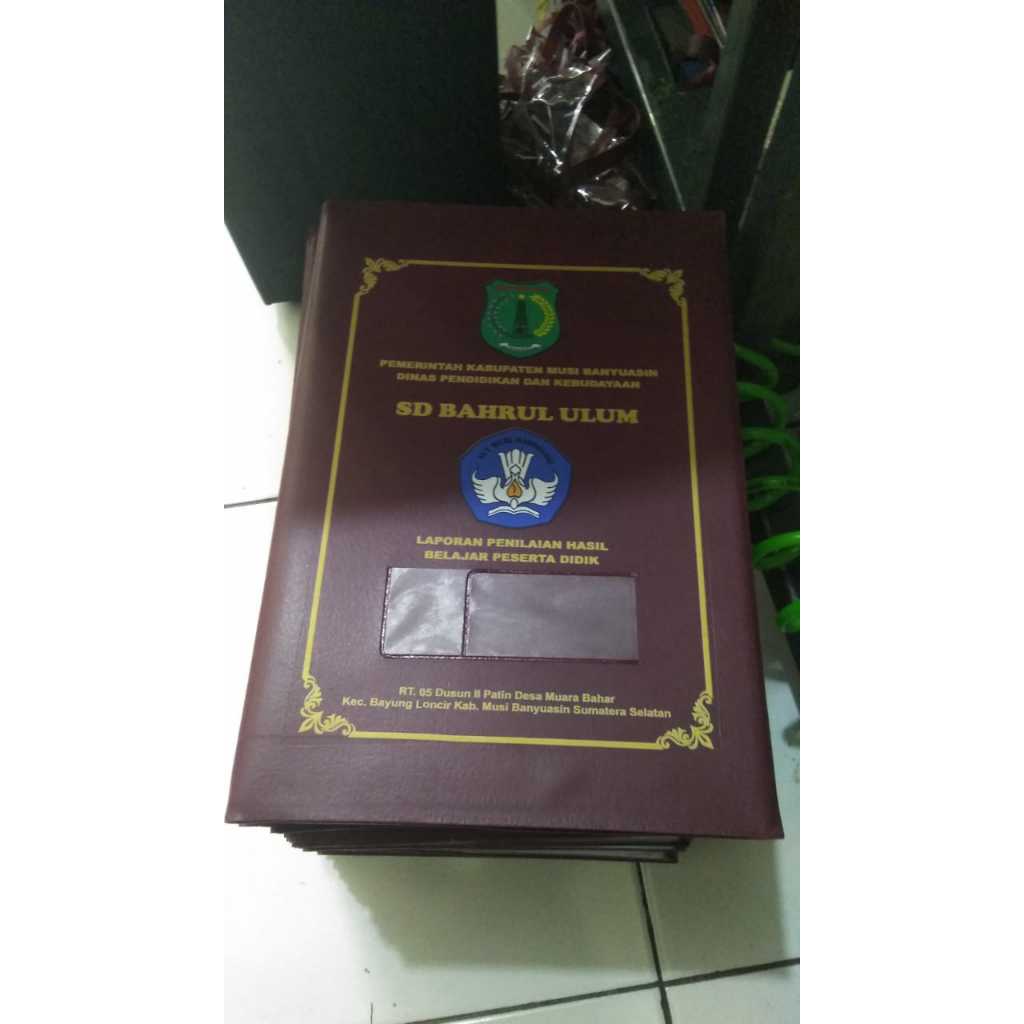 

Map Sampul Rapor Warna
