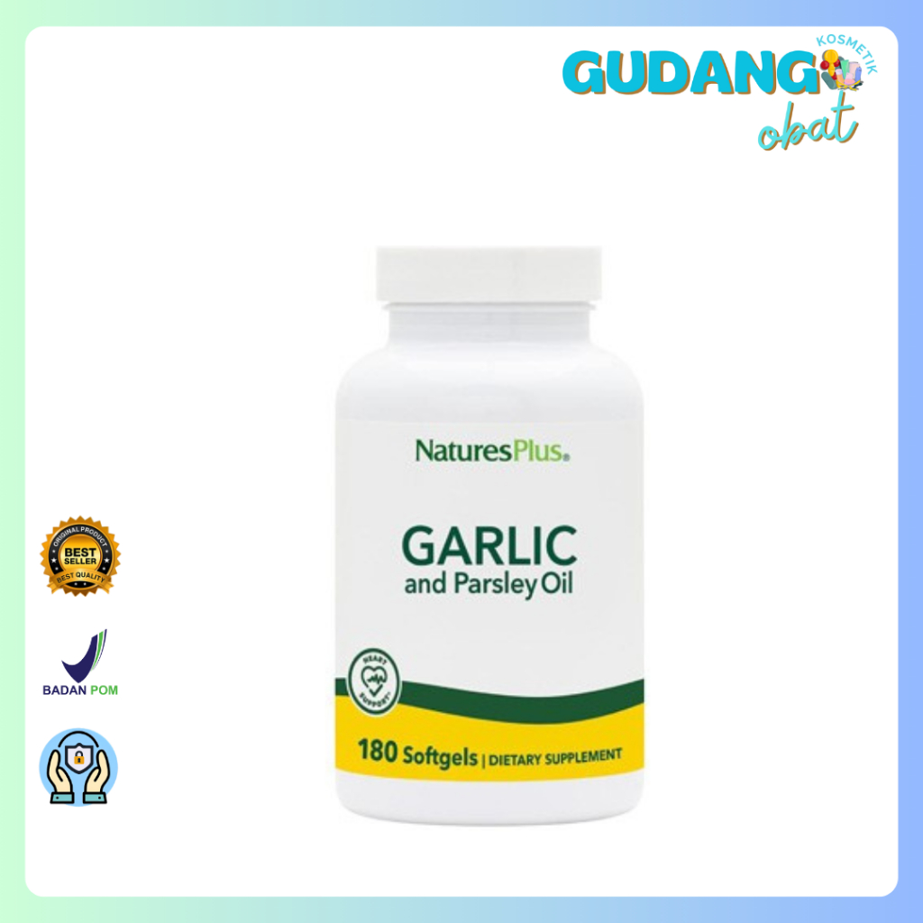 NATURE'S PLUS GARLIC AND PARSLEY OIL 180'S