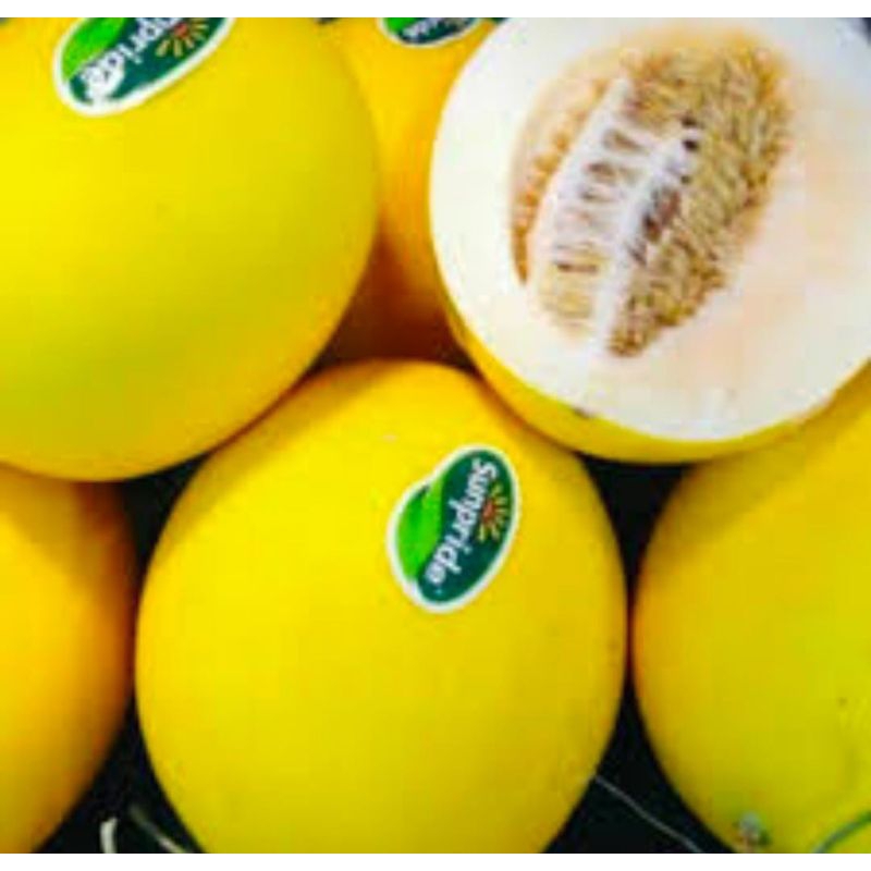

Buah melon kuning / golden melon