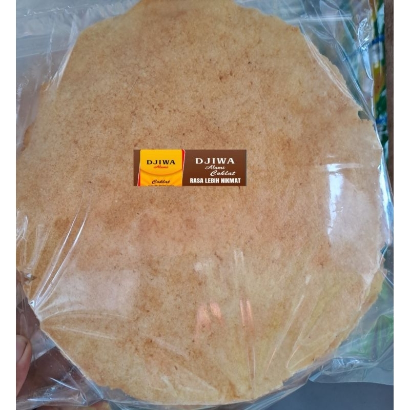 

Krupuk Gurih Merek Dj1wa Alam1 Rasa Coklat khas Malang