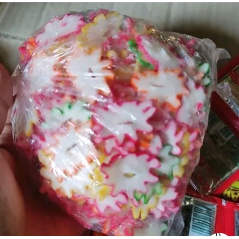 

KRUPUK BINTANG Warna warni/Krupuk jadul tersanjung mentah 250gram