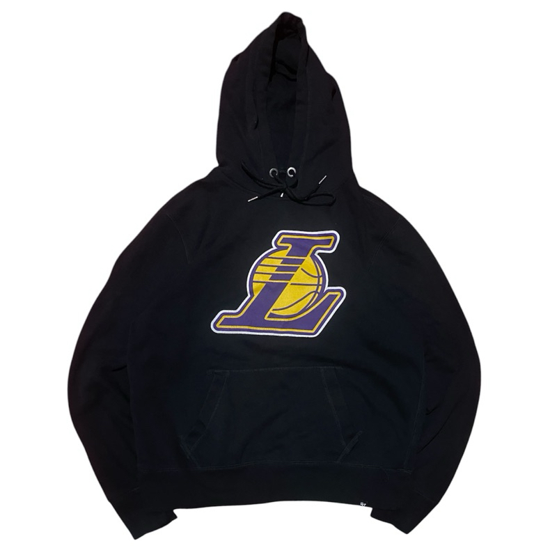 Hoodie NBA Lakers Big Logo by official 47  Liimited edition vintage cuma 1 di indo second original