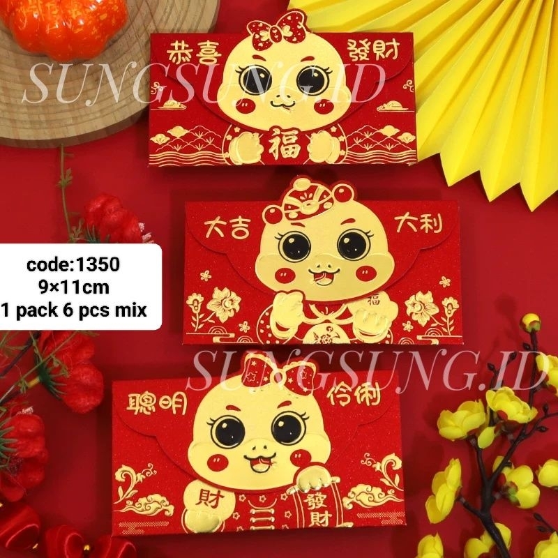 

Angpao Imlek 2025 / Angpao Imlek 3D / Angpao Imlek Shio Ular (1350)