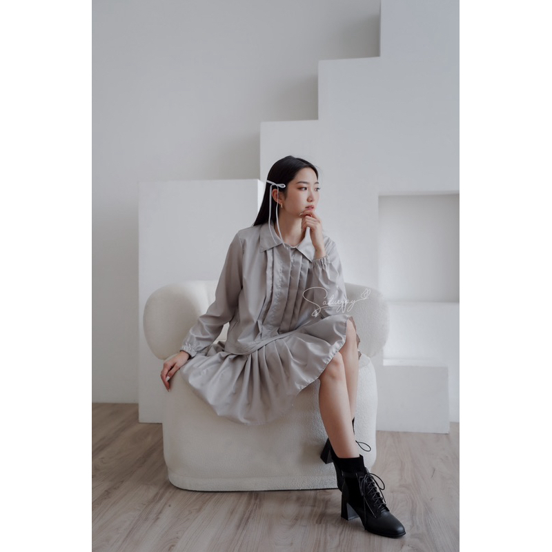 Saturyay - Jennie Oversize Shirt - Mini Dress Inspired by Jennie Blackpink Look