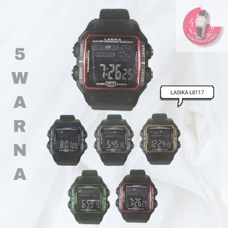 TOKO WATCHES - (ORI) JAM TANGAN WANITA LASIKA L8117 ANTI AIR (TERMASUK BOX)