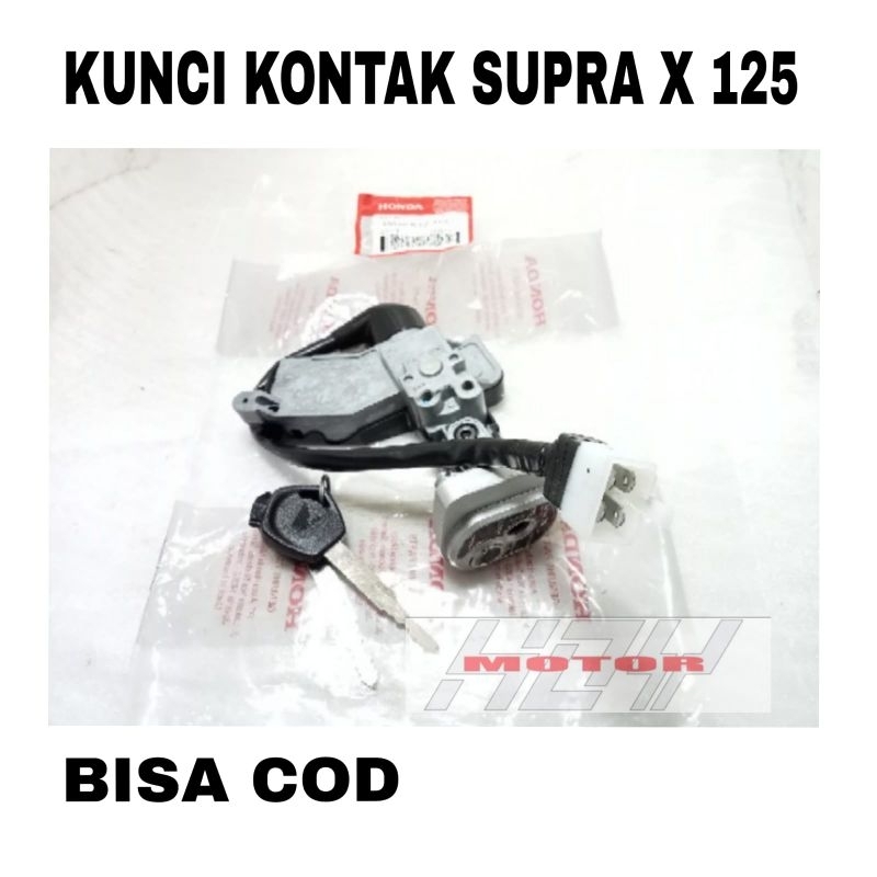 key set kunci konci kontak Honda Supra x 125 helm in ORI 35010-KYZ-710