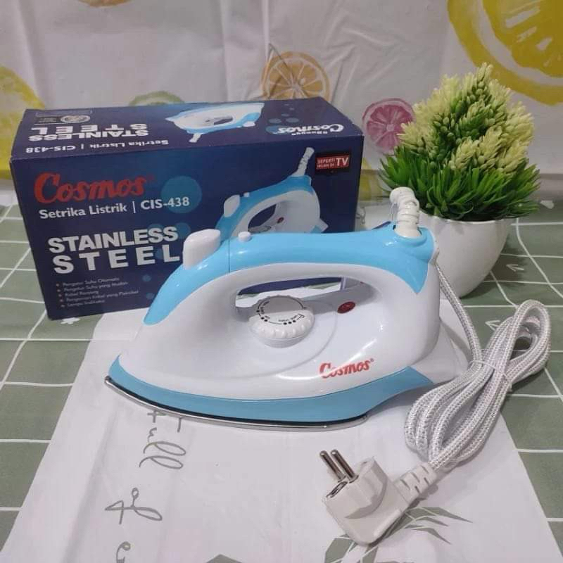 Setrika Cosmos Alas Stenlis Plus Sprayer Type CIS 438