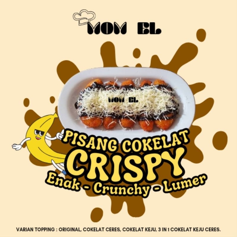 

Pisang Crispy Frozen Cokelat Lumer Keju melimpah Mom EL