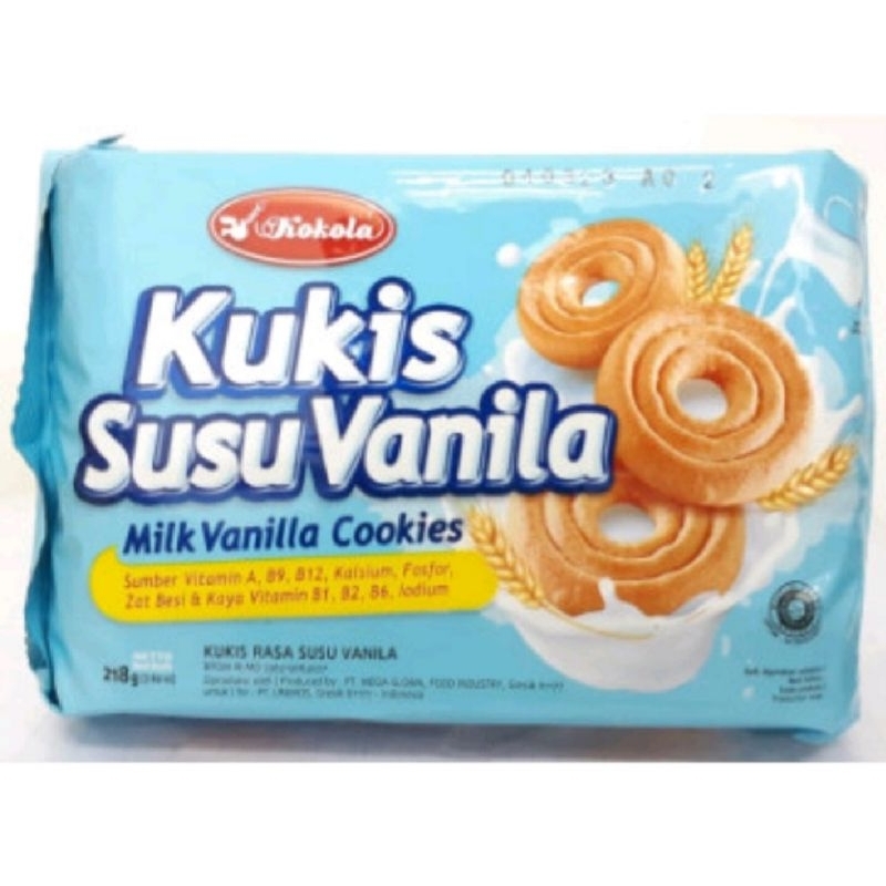 

KOKOLA Kukis Susu vanila 218g