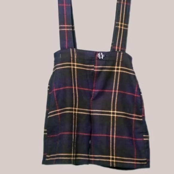 Overall Celana Anak GOBLIN Baju Jumpsuit Laki Laki Perempuan Bahan Flanel Premium 1 - 5 Tahun