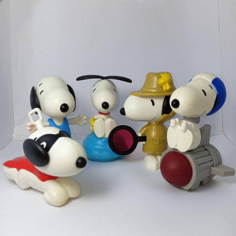 MAINAN SNOOPY - PRELOVED - SECOND - TOYS - MCD HAPPY MEAL - KFC CHAKI MEAL - FIGURE