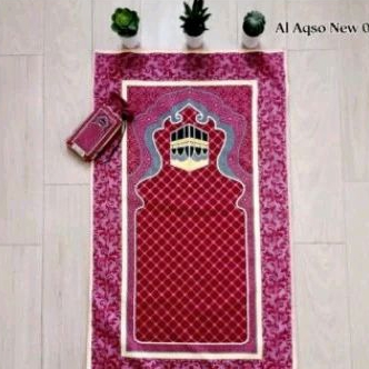 SAJADAH TRAVELING 60cmx100cm Kain halus n sejuk..